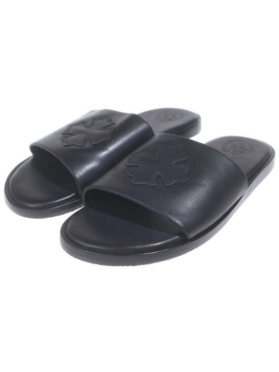 Chrome Hearts CH Slide Leather CH Plus Patch Sandals